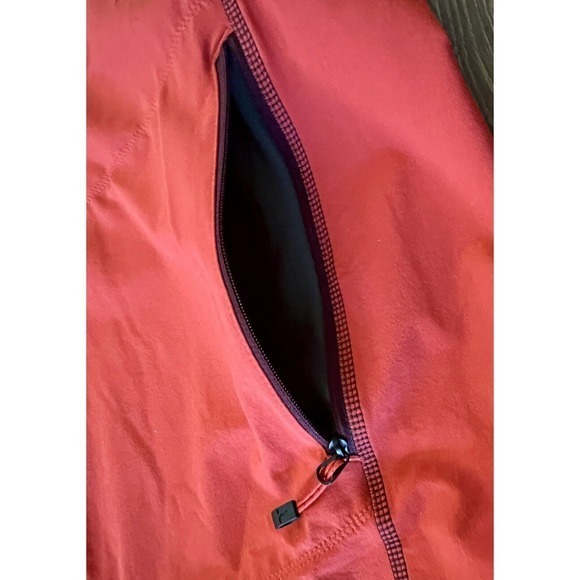 Eddie Bauer Jacket Mens‎ Large First Ascent Orange Pockets Full Zip Outdoor EUC - Picture 8 of 12